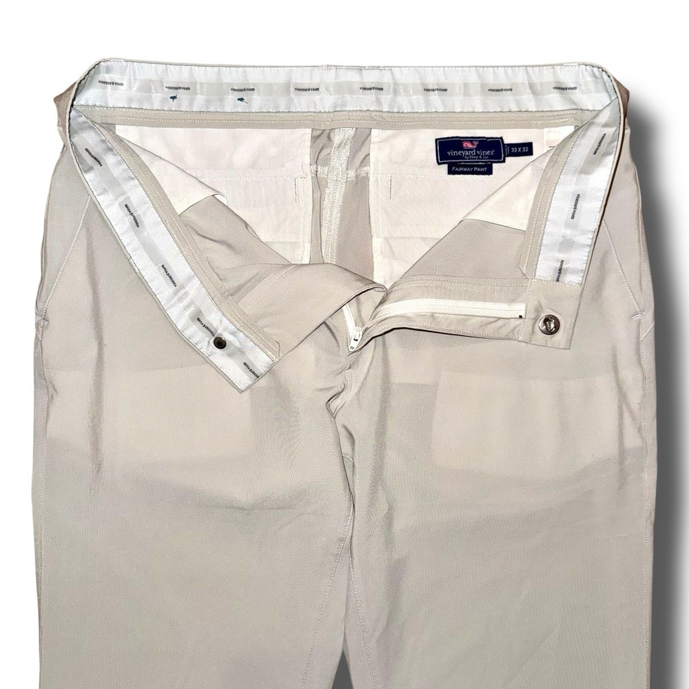 VINEYARD VINES Pants Men 33x32 (Measures 36x33) Fairway Performance Golf Stretch